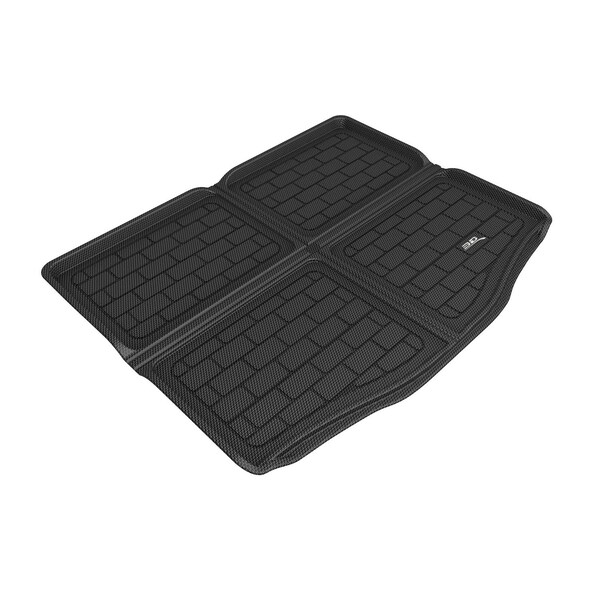 3D Mats Usa Direct Fit, Raised Edge, Black, Thermoplastic Rubber Of Carbon Fiber Texture, Non-Skid M1FR1231309 - main